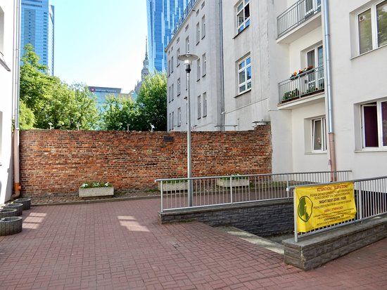 Fragment av gettots vägg